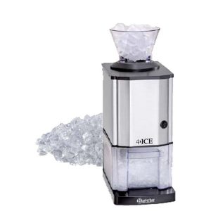 Jäänmurskain 15 kg/h teräs/plastic